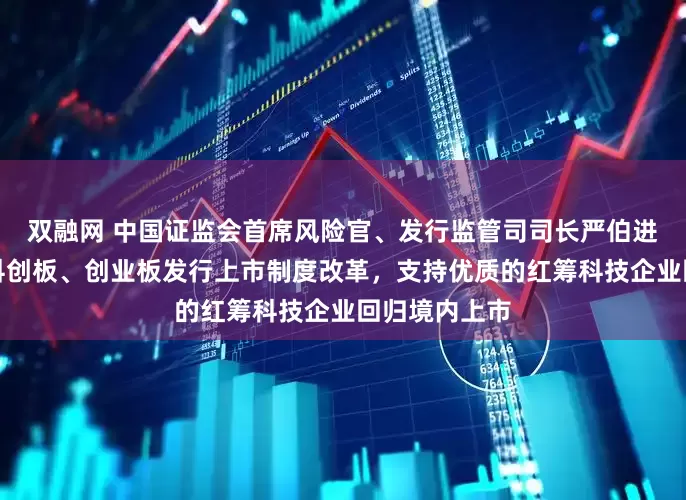 双融网 中国证监会首席风险官、发行监管司司长严伯进：持续深化科创板、创业板发行上市制度改革，支持优质的红筹科技企业回归境内上市